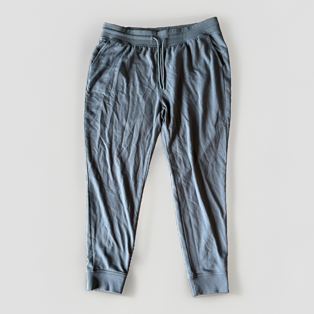 FREE FLY Women's Bamboo Lightweight Fleece Jogger Size XL Gray Gym Athleisure